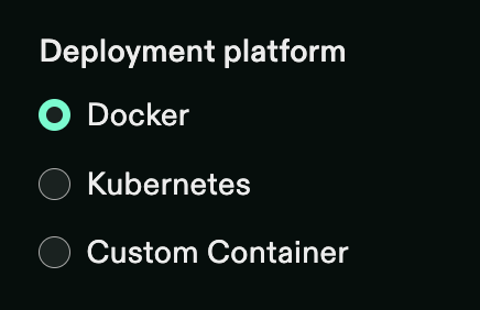 Jozu Hub automatically generates deployable containers or Kubernetes YAML